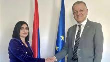Թագուհի Թովմասյանն ու ԵՄ դեսպանը քննարկել են Հայաստանի սահմանների և ներսում առկա իրավիճակը