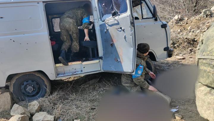 Ադրբեջանի զինված ուժերը կրակել են ԼՂ ոստիկանական մեքենայի վրա. ՌԴ ՊՆ