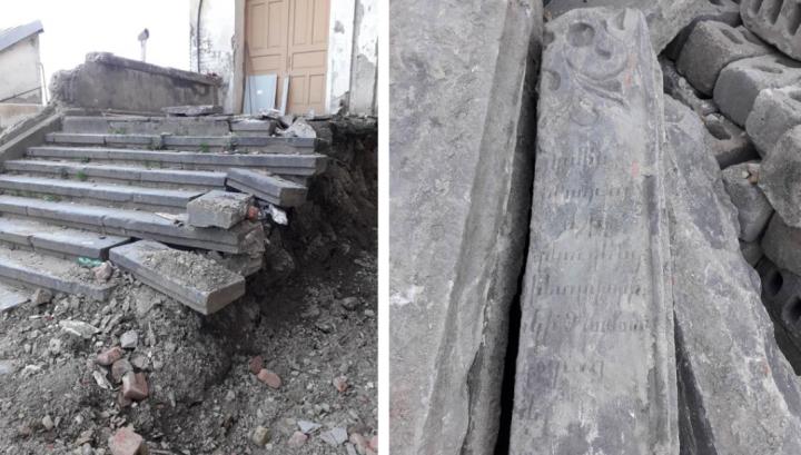 Թբիլիսիի Մթածմինդա թաղամասում հայկական գրությամբ տապանաքարերի մասունքներ են հայտնաբերվել